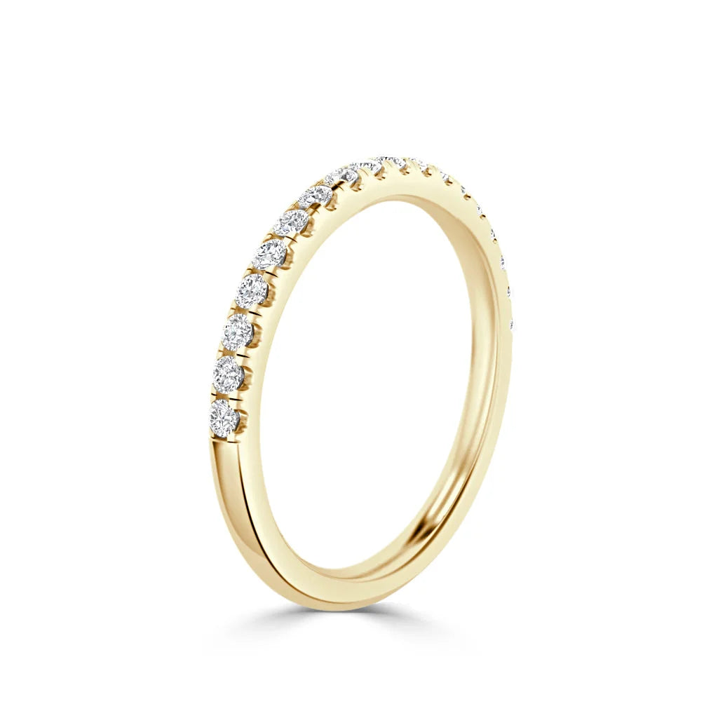Fleur - 18ct Yellow Gold Natural Diamond Wedding Ring