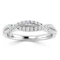 Pia - 18ct White Gold Natural Diamond Wedding Ring