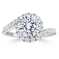 Evelyn - Round Cut Platinum Engagement Ring