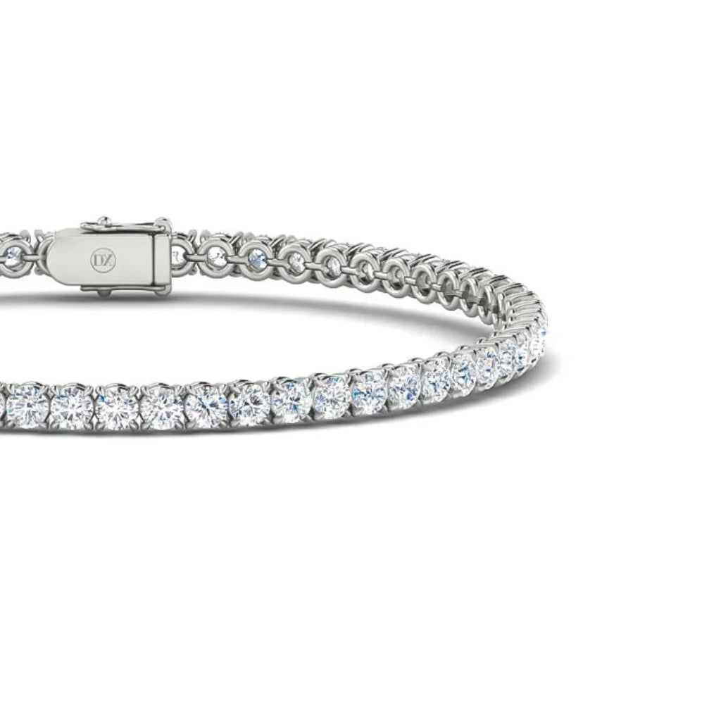 Monica - 6ct Natural Diamond Tennis Bracelet 18ct White Gold