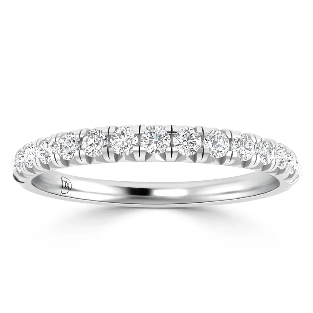Stephanie - Platinum Natural Diamond Wedding Ring
