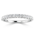 Stephanie - Platinum Natural Diamond Wedding Ring