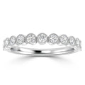 Kristina - Platinum Natural Diamond Wedding Ring