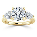 Alice - Round Cut 18ct Yellow Gold Engagement Ring