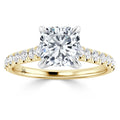 Jemma - Cushion Cut 18ct Yellow Gold Engagement Ring