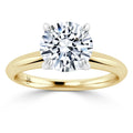 Lucy - Round Cut 18ct Yellow Gold Engagement Ring