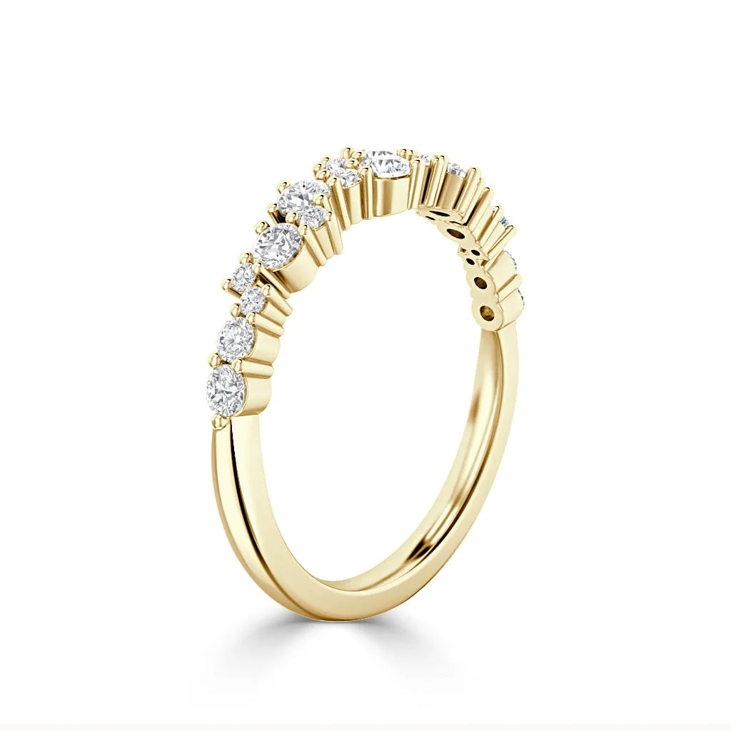 Nikita - 18ct Yellow Gold Natural Diamond Wedding Ring