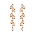 Hazel - .54ct Diamond Earrings 18ct Rose Gold