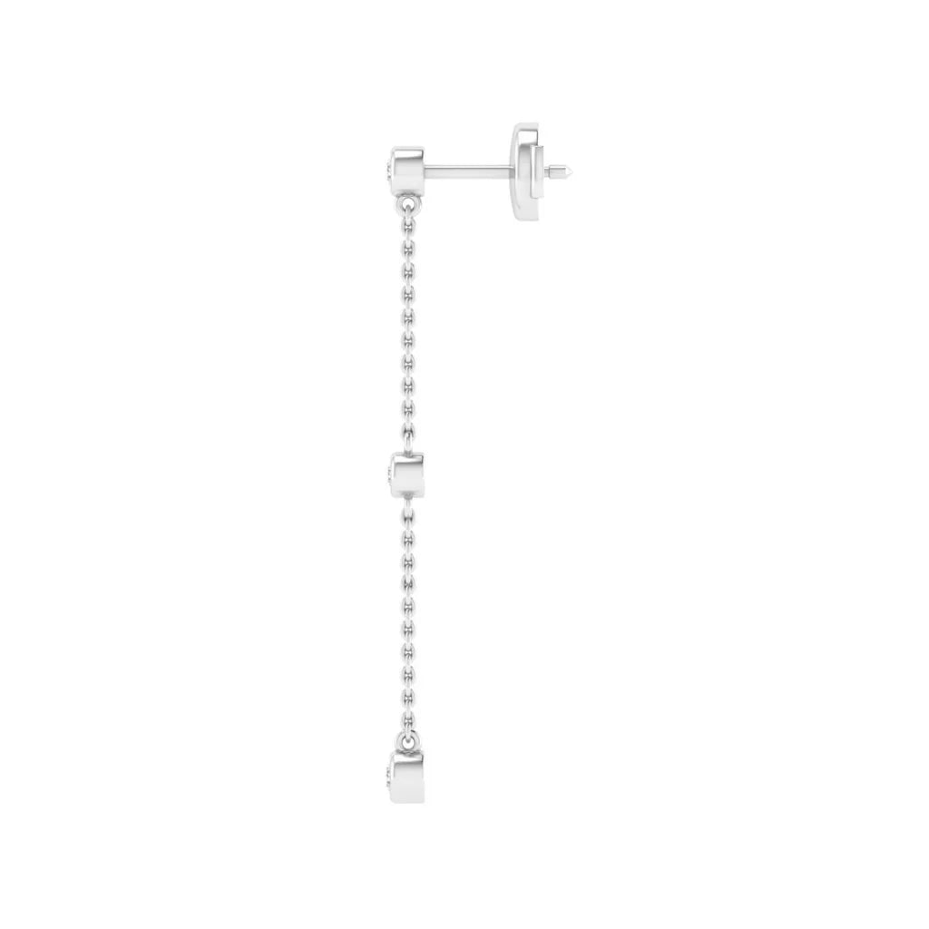 Autumn - .22ct Diamond Earrings 18ct White Gold