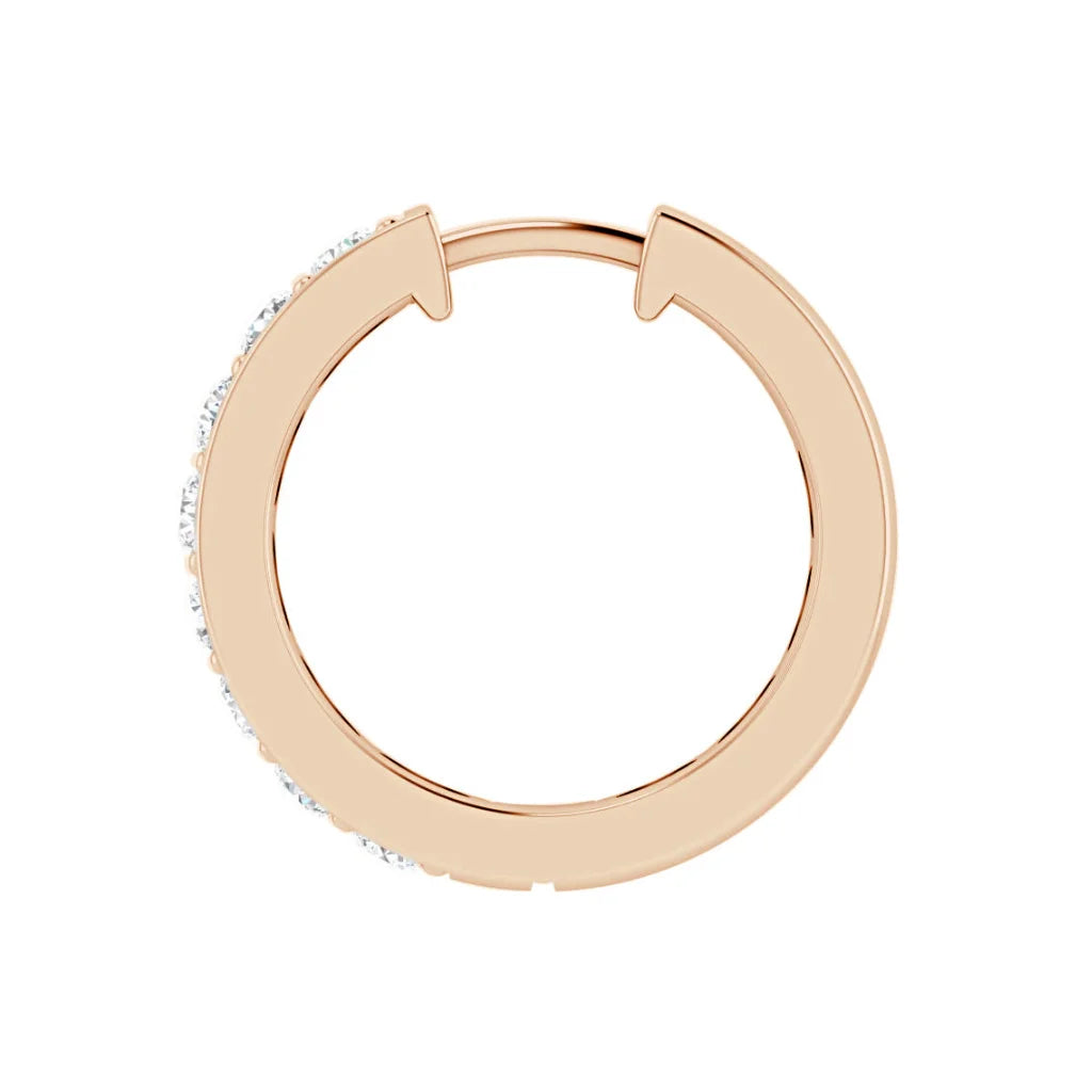 Stella - .67ct Diamond Earrings 18ct Rose Gold