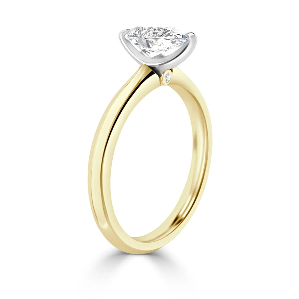 Jessica - Pear Cut 18ct Yellow Gold Engagement Ring