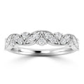 Jacqueline - Platinum Natural Diamond Wedding Ring