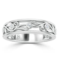 Miranda - Platinum Natural Diamond Wedding Ring