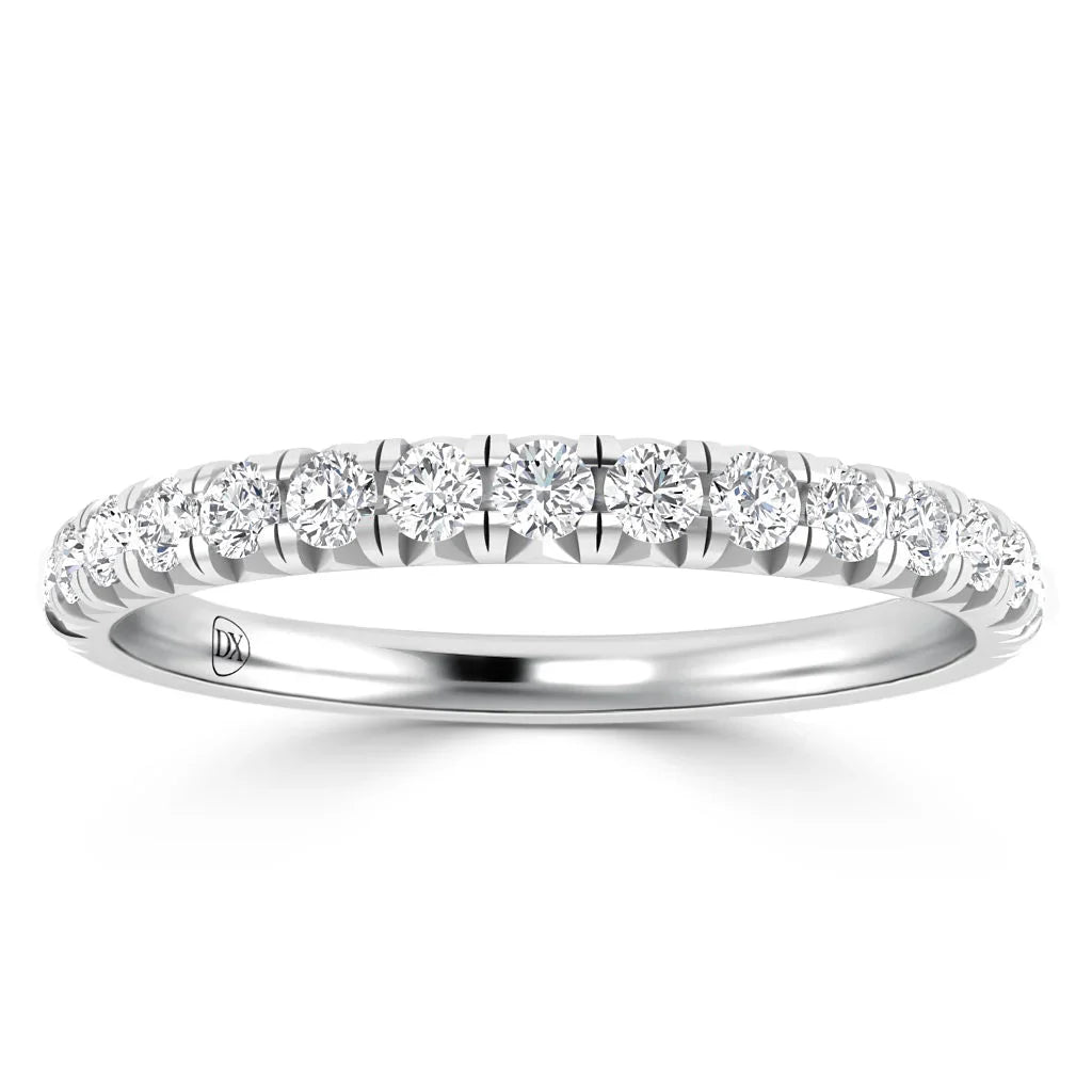 Stephanie - 18ct White Gold Wedding Ring