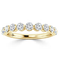 Margot - 18ct Yellow Gold Natural Diamond Wedding Ring