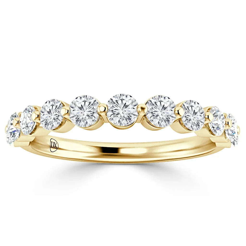 Margot - 18ct Yellow Gold Natural Diamond Wedding Ring