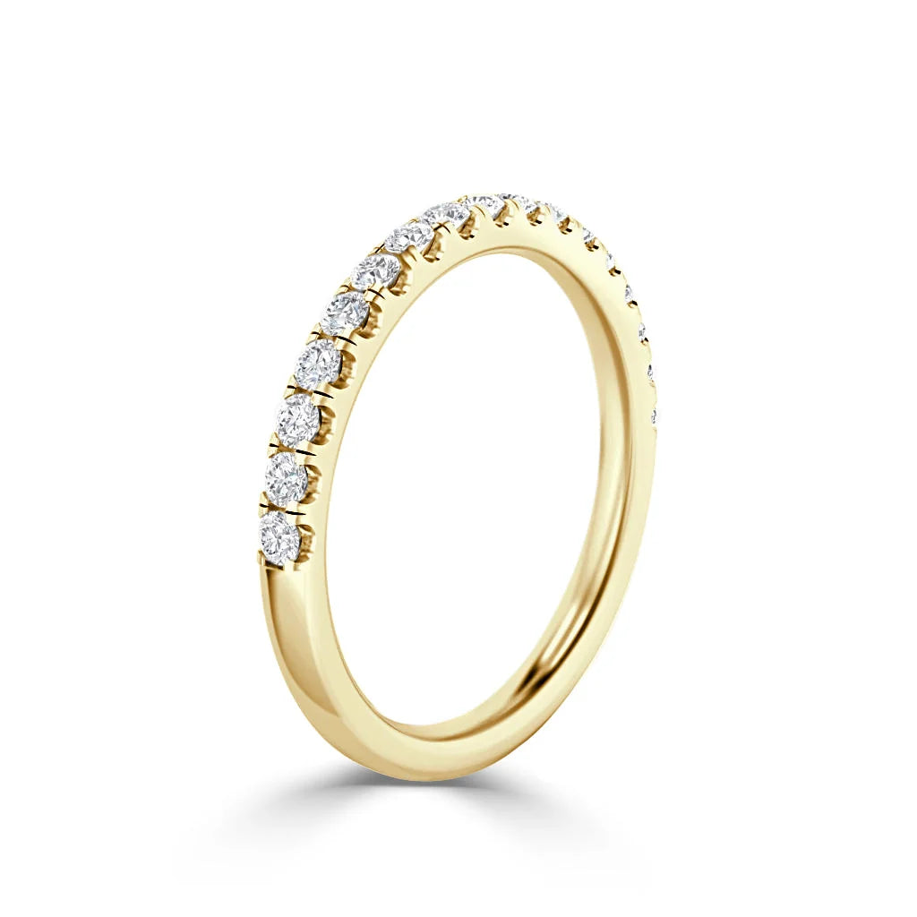 Jemma - 18ct Yellow Gold Natural Diamond Wedding Ring