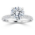 Bethany - Round Cut 18ct White Gold Engagement Ring