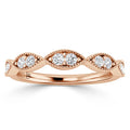 Rita - 18ct Rose Gold Natural Diamond Wedding Ring
