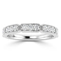 Avery - 18ct White Gold Natural Diamond Wedding Ring