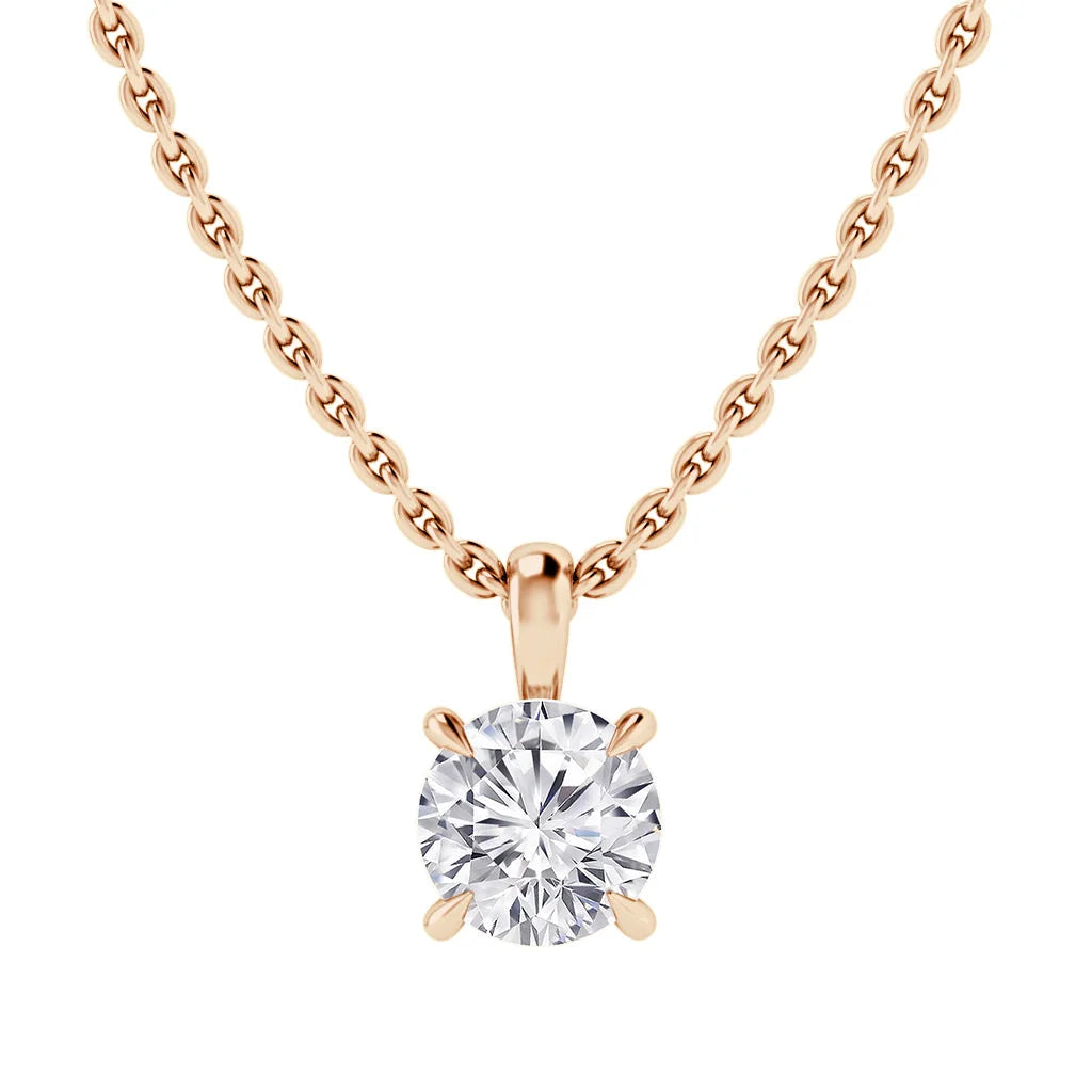 Lillian - 18ct Diamond Necklace 18ct Rose Gold