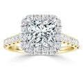 Jasmine - Radiant Cut 18ct Yellow Gold Engagement Ring