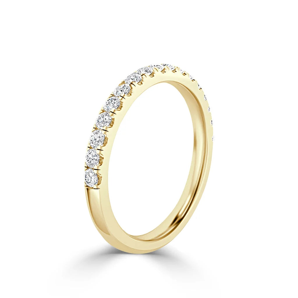 Chanelle - 18ct Yellow Gold Natural Diamond Wedding Ring