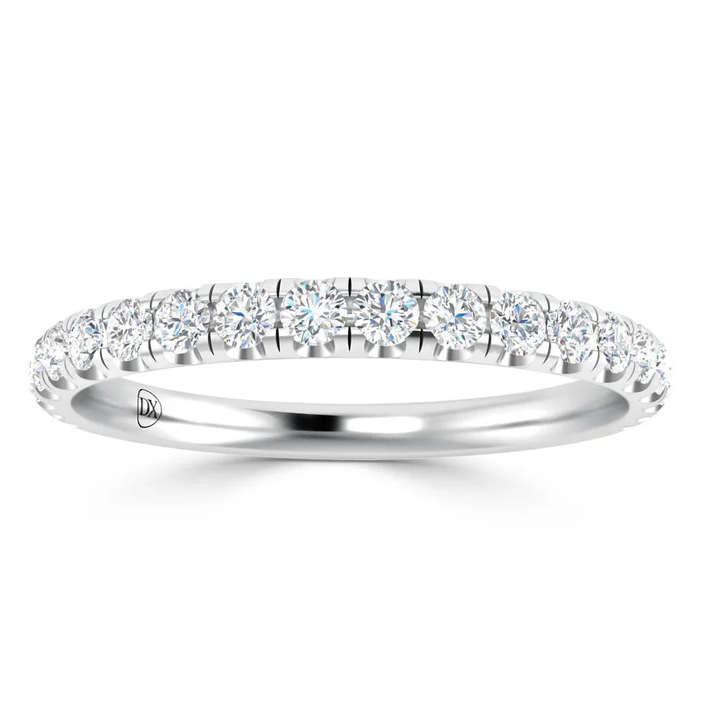 Jasmine - 18ct White Gold Wedding Ring