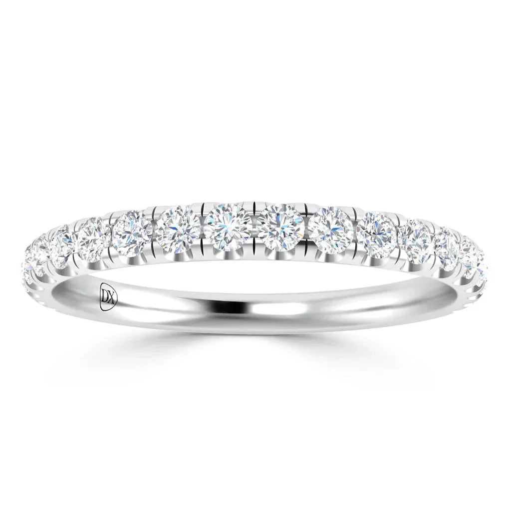 Jasmine - 18ct White Gold Natural Diamond Wedding Ring