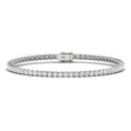 Monica - 4ct Natural Diamond Tennis Bracelet 18ct White Gold
