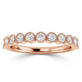 Kristina - 18ct Rose Gold Natural Diamond Wedding Ring