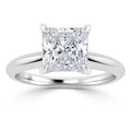 Lucy - Radiant Cut Platinum Engagement Ring