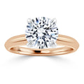 Jessica - Round Cut 18ct Rose Gold Engagement Ring