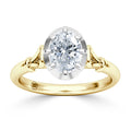 Queenie - Oval Cut 18ct Yellow Gold Engagement Ring