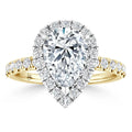 Olivia Molly - Pear Cut 18ct Yellow Gold Engagement Ring