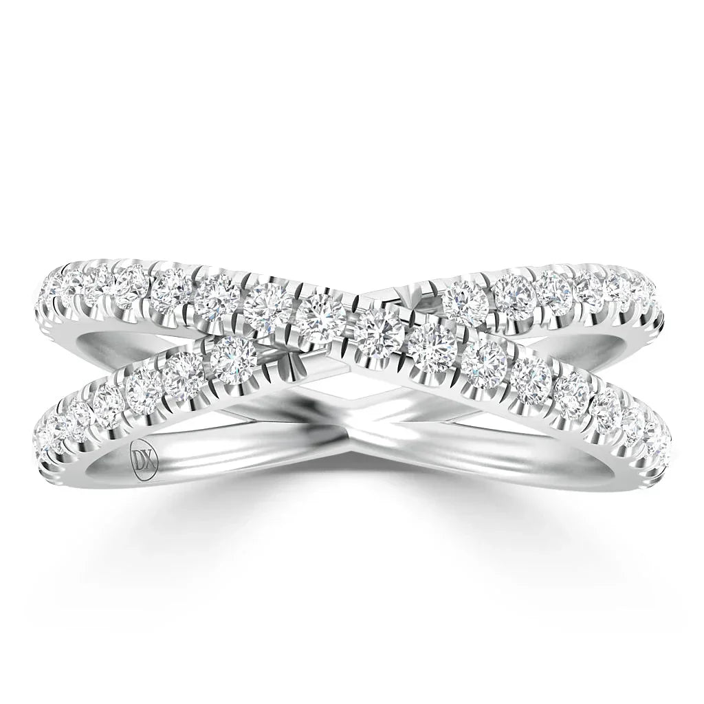 Harper - Platinum Natural Diamond Wedding Ring