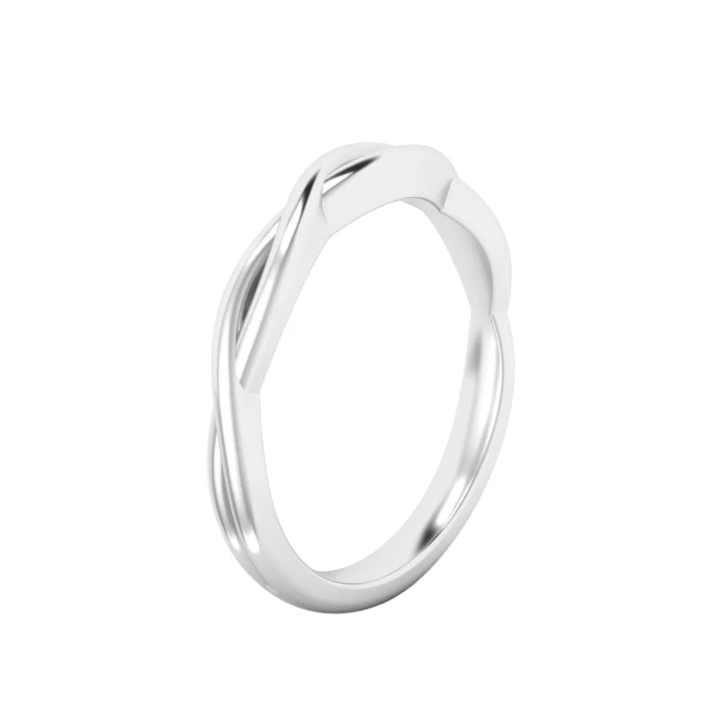 Anastasia - 18ct White Gold Wedding Ring