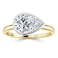 Isla - Pear Cut 18ct Yellow Gold Engagement Ring