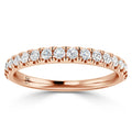 Maddison - 18ct Rose Gold Natural Diamond Wedding Ring
