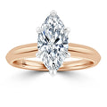 Jessica - Marquise Cut 18ct Rose Gold Engagement Ring