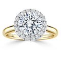 Helen - Round Cut 18ct Yellow Gold Engagement Ring