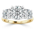Emily - Round Cut 18ct Yellow Gold Engagement Ring