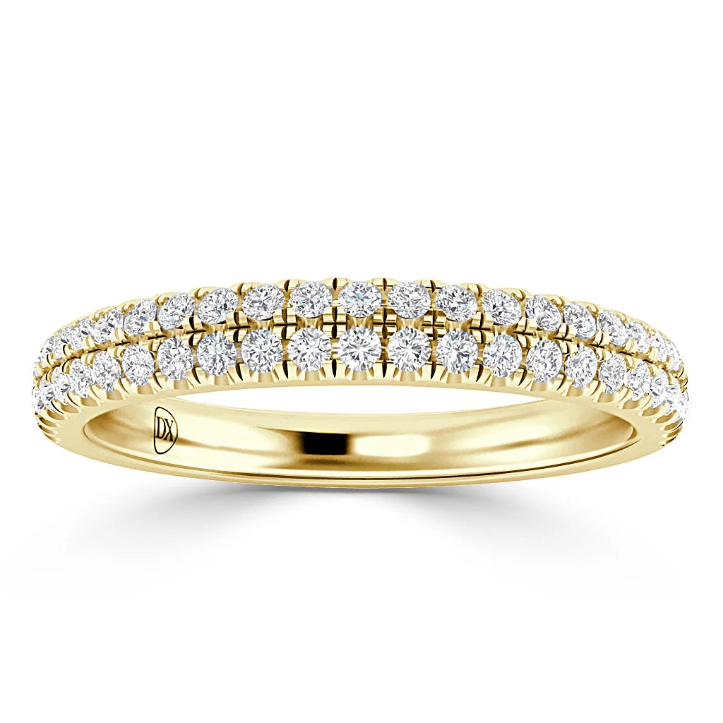 Abigail - 18ct Yellow Gold Natural Diamond Wedding Ring