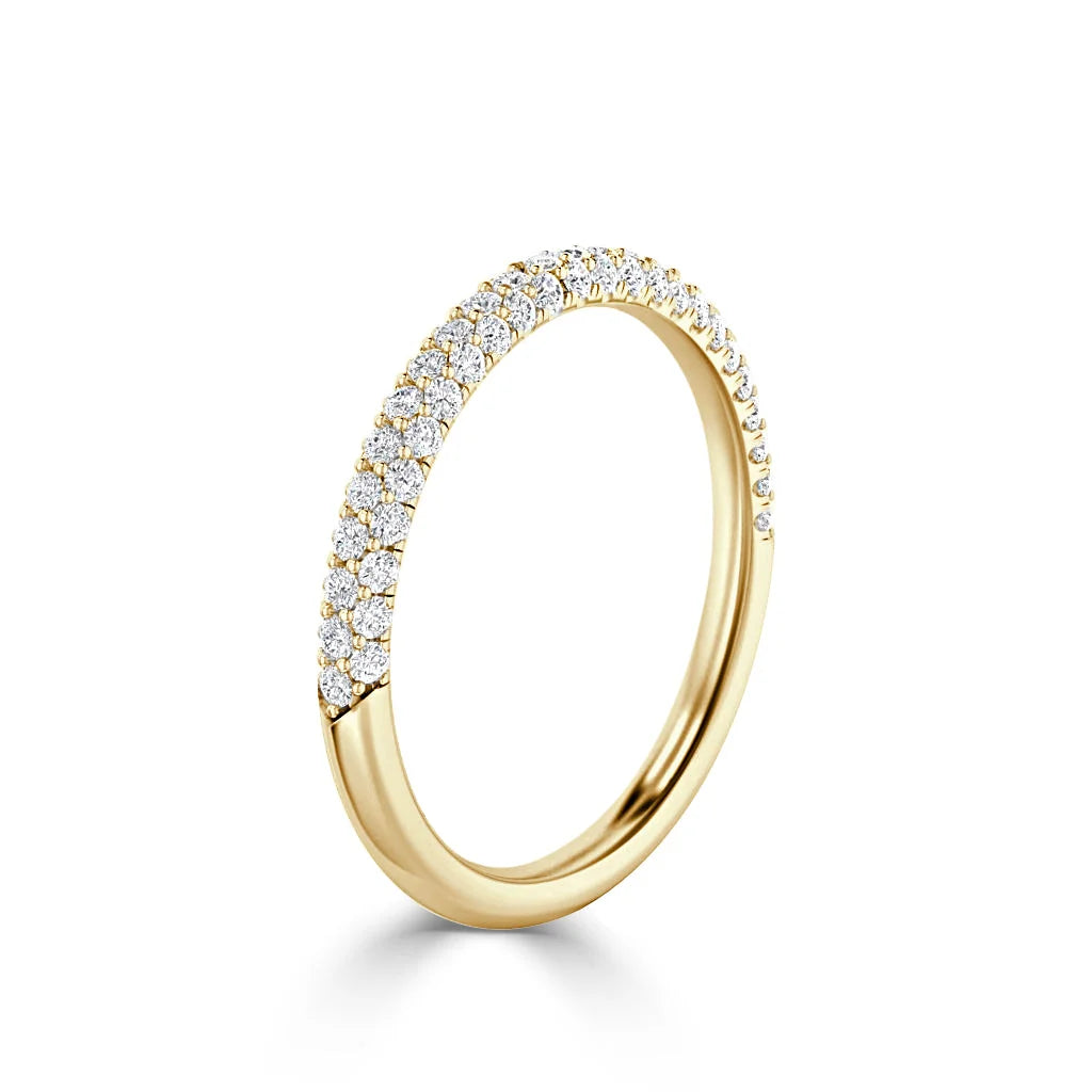 Bethany - 18ct Yellow Gold Natural Diamond Wedding Ring
