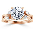 Rosalie - Round Cut 18ct Rose Gold Engagement Ring