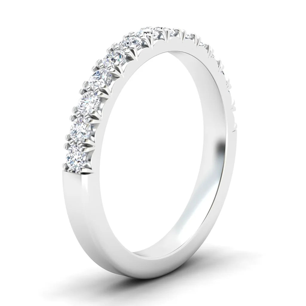 Verity - Platinum Natural Diamond Wedding Ring
