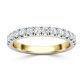 Verity - 18ct Yellow Gold Two-Tone Natural Diamond Wedding Ring