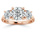 Zoe - Round Cut 18ct Rose Gold Engagement Ring