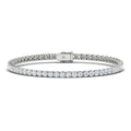 Monica - 5ct Natural Diamond Tennis Bracelet 18ct White Gold