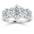 Emily - Round Cut Platinum Engagement Ring